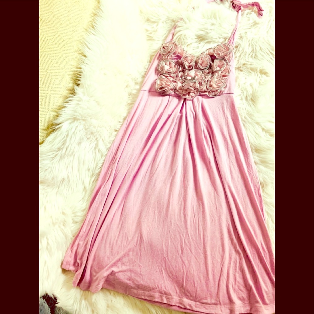 Adorable boutique summer halter dress